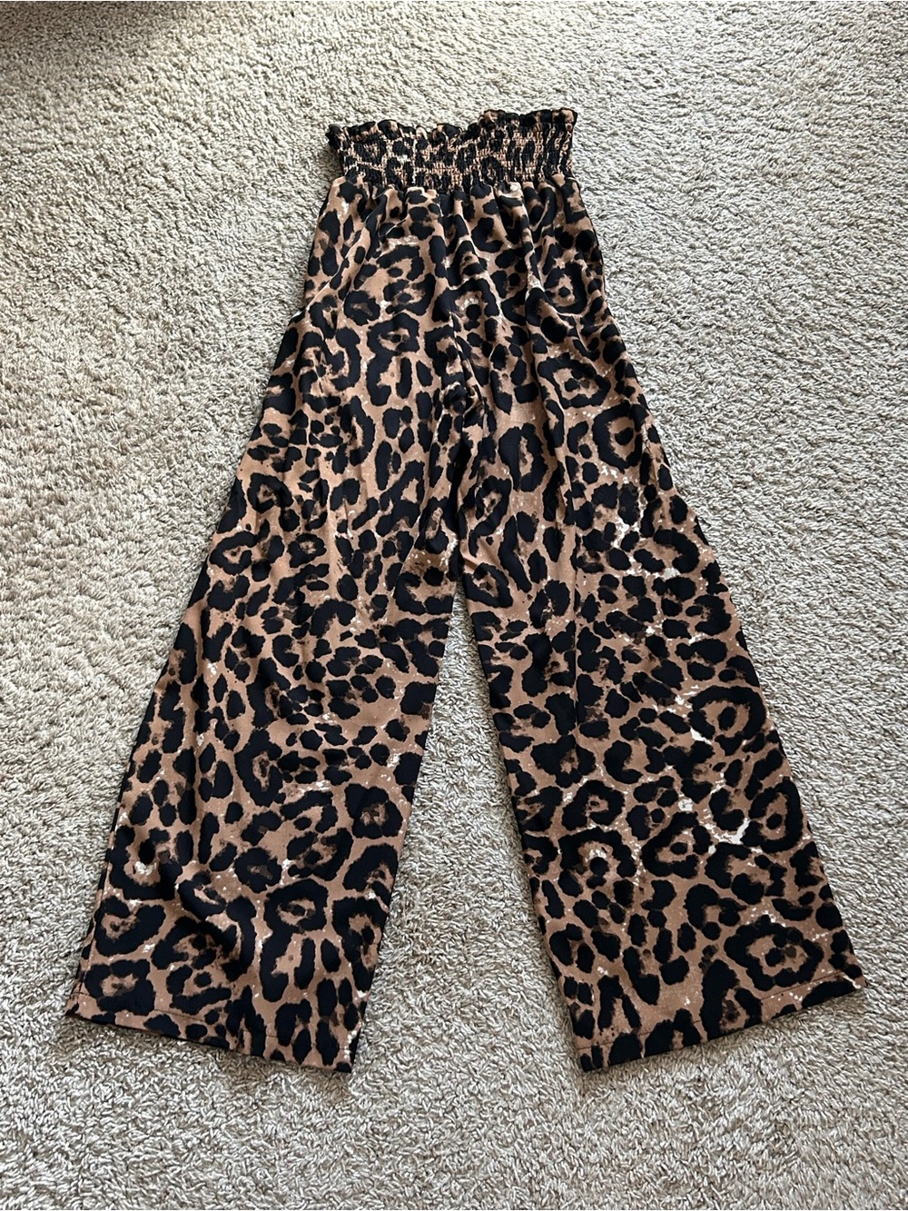 cheetah print pants